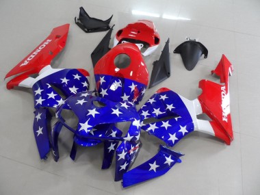 Amerikanische Flagge 05-06 Honda CBR600RR Motorrad Verkleidung