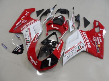 Banner 7 07-14 Ducati 848 1098 1198 Motorrad Verkleidung