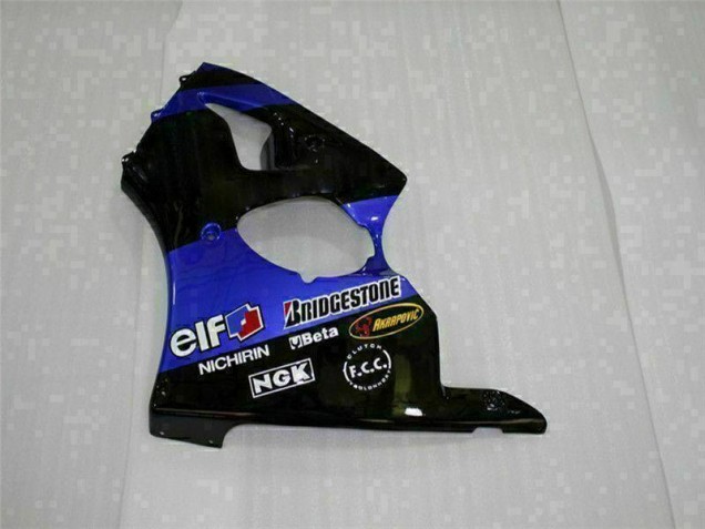 Blau 00-02 Kawasaki ZX6R Motorrad Verkleidung Blau 00-02 Kawasaki ZX6R Motorrad Verkleidung