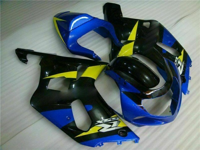 Blau 01-03 Suzuki GSXR 600/750 Motorrad Verkleidungen Blau 01-03 Suzuki GSXR 600/750 Motorrad Verkleidungen