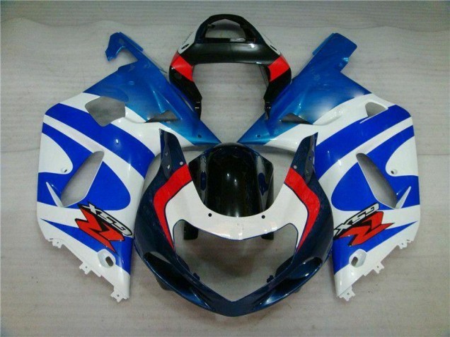 Blau 01-03 Suzuki GSXR 600/750 Motorrad Vollverkleidung Blau 01-03 Suzuki GSXR 600/750 Motorrad Vollverkleidung