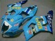 Blau 03-04 Suzuki GSXR 1000 Motorrad Verkleidung Blau 03-04 Suzuki GSXR 1000 Motorrad Verkleidung