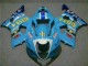 Blau 03-04 Suzuki GSXR 1000 Motorrad Verkleidung Blau 03-04 Suzuki GSXR 1000 Motorrad Verkleidung