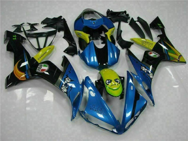Blau 04-06 Yamaha YZF R1 Motorrad Vollverkleidung Blau 04-06 Yamaha YZF R1 Motorrad Vollverkleidung