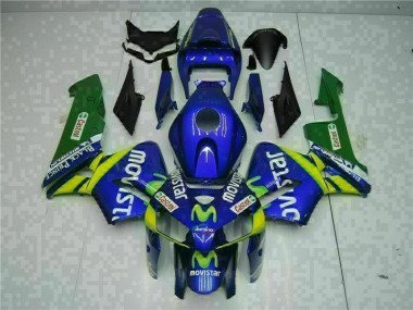 Blau 05-06 Honda CBR600RR Motorrad Verkleidung & Plastik