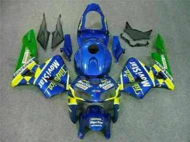 Blau 05-06 Honda CBR600RR Motorrad Vollverkleidung