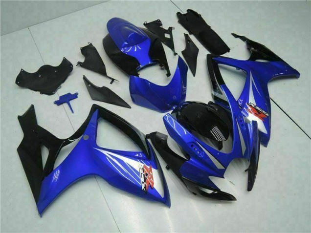 Blau 06-07 Suzuki GSXR 600/750 Motorradverkleidung Plastik Kits Blau 06-07 Suzuki GSXR 600/750 Motorradverkleidung Plastik Kits