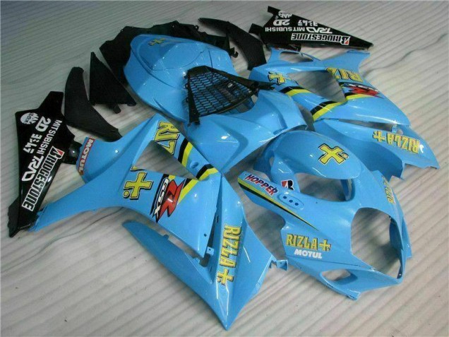 Blau 07-08 Suzuki GSXR 1000 Motorrad Verkleidungen