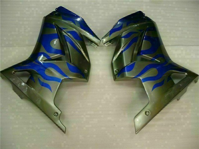 Blau 08-12 Kawasaki EX250 Motorrad Verkleidung Blau 08-12 Kawasaki EX250 Motorrad Verkleidung