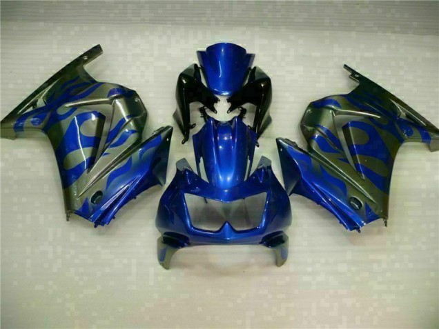 Blau 08-12 Kawasaki EX250 Motorrad Verkleidung Blau 08-12 Kawasaki EX250 Motorrad Verkleidung
