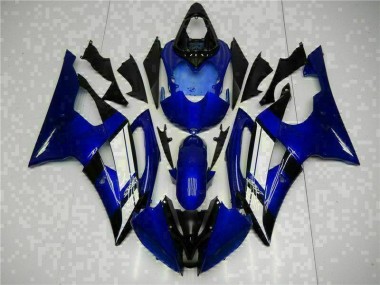 Blau 08-16 Yamaha YZF R6 Motorrad Verkleidungen