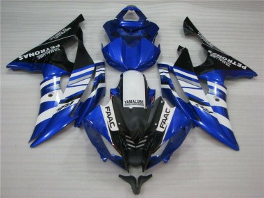 Blau 08-16 Yamaha YZF R6 Motorrad Vollverkleidung