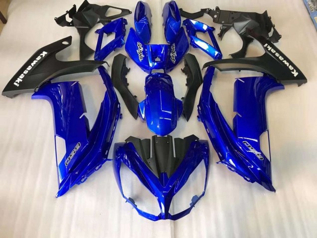 Blau 12-16 Kawasaki EX650 Motorrad Verkleidung Blau 12-16 Kawasaki EX650 Motorrad Verkleidung