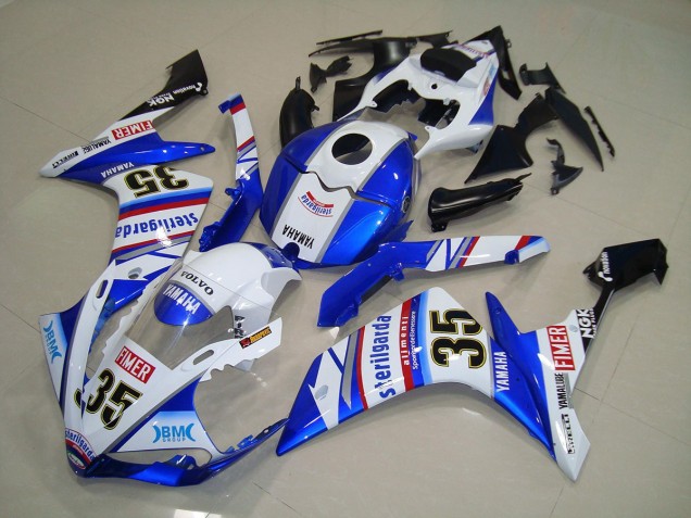 Blau Aufkleber 07-08 Yamaha YZF R1 Motorrad Verkleidung