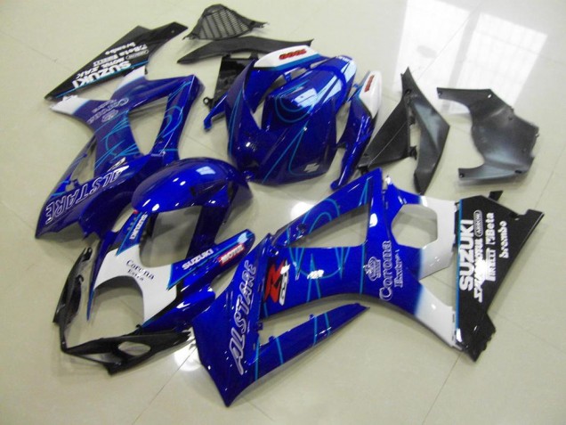 Blau Corona 07-08 Suzuki GSXR 1000 Motorrad Verkleidung Blau Corona 07-08 Suzuki GSXR 1000 Motorrad Verkleidung
