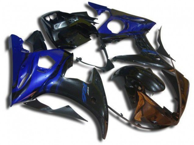 Blau Flamme 03-05 Yamaha YZF R6 Motorrad Verkleidung Blau Flamme 03-05 Yamaha YZF R6 Motorrad Verkleidung