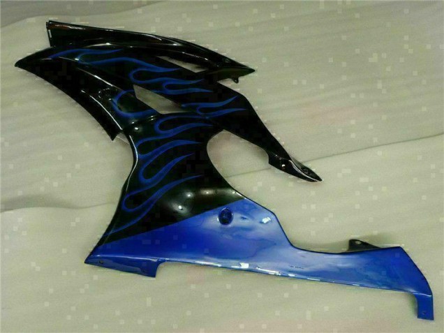 Blau Flamme Schwarz 08-16 Yamaha YZF R6 Motorrad Verkleidung Blau Flamme Schwarz 08-16 Yamaha YZF R6 Motorrad Verkleidung