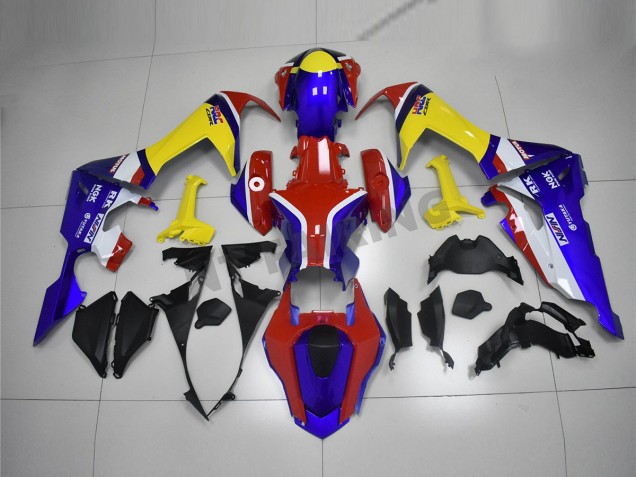 Blau Gelb Rot 17-20 Honda CBR1000RR Motorrad Verkleidung Blau Gelb Rot 17-20 Honda CBR1000RR Motorrad Verkleidung