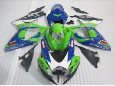 Blau Grün 06-07 Suzuki GSXR 600/750 Motorrad Verkleidung