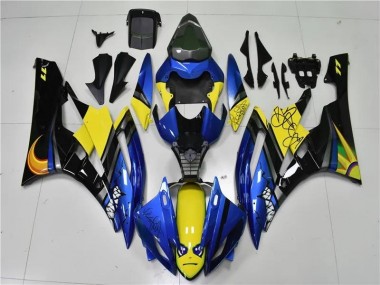 Blau Hai 06-07 Yamaha YZF R6 Motorrad Verkleidung