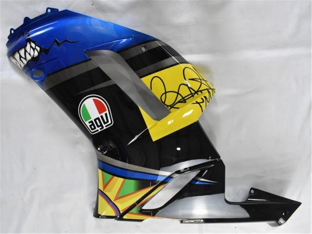 Blau Hai 07-08 Kawasaki ZX6R Motorrad Verkleidung Blau Hai 07-08 Kawasaki ZX6R Motorrad Verkleidung