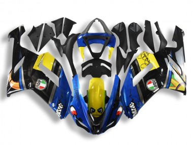 Blau Hai 07-08 Kawasaki ZX6R Motorrad Verkleidung