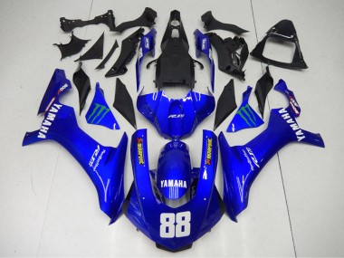 Blau Monster 88 15-19 Yamaha YZF R1 Motorrad Verkleidung