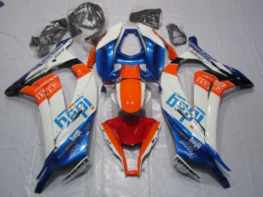 Blau Orange 11-15 Kawasaki ZX10R Motorrad Verkleidung