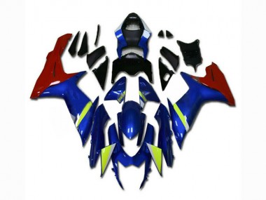 Blau Rot 11-21 Suzuki GSXR 600/750 Motorrad Verkleidung