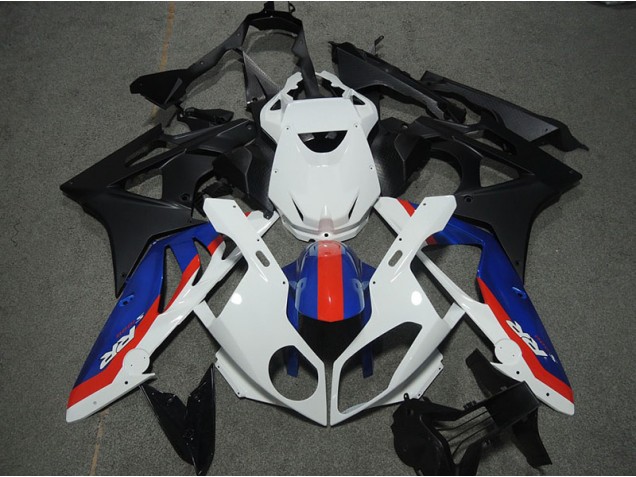 Blau Rot Weiß 03-04 Honda CBR600RR Motorrad Verkleidung Blau Rot Weiß 03-04 Honda CBR600RR Motorrad Verkleidung