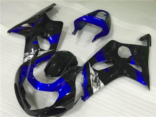 Blau Schwarz 00-02 Suzuki GSXR 1000 Motorrad Verkleidung Blau Schwarz 00-02 Suzuki GSXR 1000 Motorrad Verkleidung