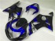 Blau Schwarz 00-02 Suzuki GSXR 1000 Motorrad Verkleidung Blau Schwarz 00-02 Suzuki GSXR 1000 Motorrad Verkleidung
