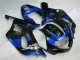 Blau Schwarz 01-03 Suzuki GSXR 600/750 Motorrad Verkleidung Blau Schwarz 01-03 Suzuki GSXR 600/750 Motorrad Verkleidung