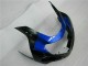Blau Schwarz 01-03 Suzuki GSXR 600/750 Motorrad Verkleidung Blau Schwarz 01-03 Suzuki GSXR 600/750 Motorrad Verkleidung