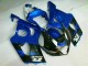Blau Schwarz 03-04 Suzuki GSXR 1000 Motorrad Verkleidung Blau Schwarz 03-04 Suzuki GSXR 1000 Motorrad Verkleidung