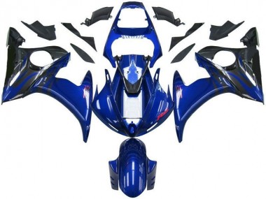 Blau Schwarz 03-05 Yamaha YZF R6 Motorrad Verkleidungen