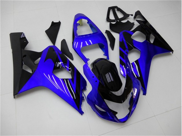 Blau Schwarz 04-05 Suzuki GSXR 600/750 Motorrad Verkleidung Blau Schwarz 04-05 Suzuki GSXR 600/750 Motorrad Verkleidung