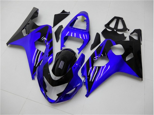 Blau Schwarz 04-05 Suzuki GSXR 600/750 Motorrad Verkleidung Blau Schwarz 04-05 Suzuki GSXR 600/750 Motorrad Verkleidung