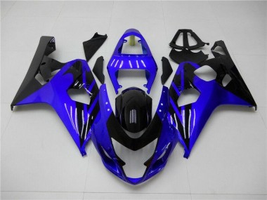 Blau Schwarz 04-05 Suzuki GSXR 600/750 Motorrad Verkleidung