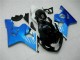 Blau Schwarz 04-05 Suzuki GSXR 600/750 Motorrad Verkleidung & Plastik Blau Schwarz 04-05 Suzuki GSXR 600/750 Motorrad Verkleidung & Plastik