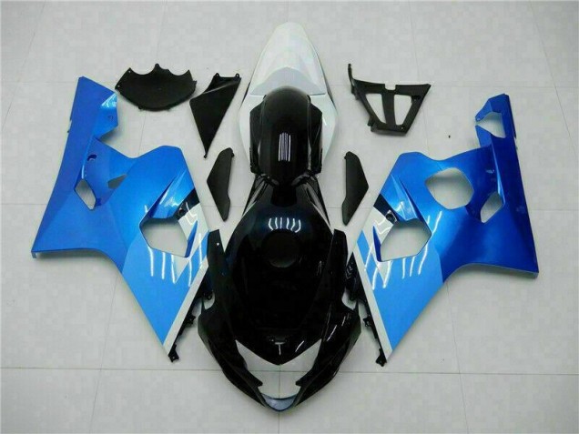 Blau Schwarz 04-05 Suzuki GSXR 600/750 Motorrad Verkleidung & Plastik Blau Schwarz 04-05 Suzuki GSXR 600/750 Motorrad Verkleidung & Plastik