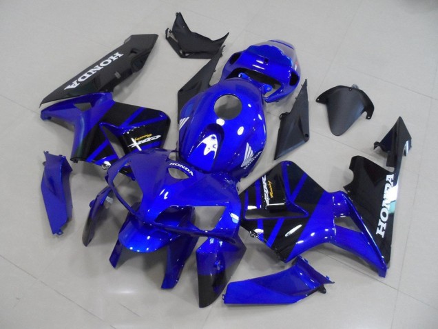 Blau Schwarz 05-06 Honda CBR600RR Motorrad Verkleidungen Blau Schwarz 05-06 Honda CBR600RR Motorrad Verkleidungen