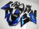 Blau Schwarz 05-06 Kawasaki ZX6R Motorrad Verkleidung Blau Schwarz 05-06 Kawasaki ZX6R Motorrad Verkleidung