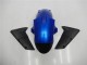 Blau Schwarz 05-06 Kawasaki ZX6R Motorrad Verkleidung Blau Schwarz 05-06 Kawasaki ZX6R Motorrad Verkleidung