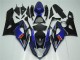 Blau Schwarz 05-06 Suzuki GSXR 1000 Motorrad Verkleidung Blau Schwarz 05-06 Suzuki GSXR 1000 Motorrad Verkleidung