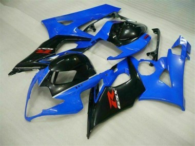 Blau Schwarz 05-06 Suzuki GSXR 1000 Motorrad Verkleidung & Plastik
