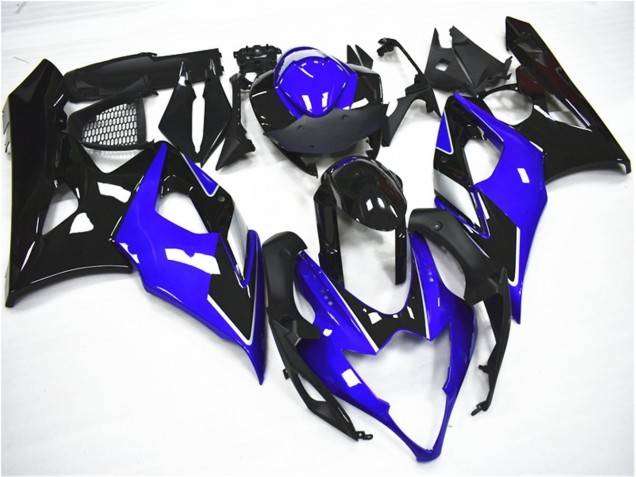 Blau Schwarz 05-06 Suzuki GSXR 1000 Motorrad Verkleidungen Blau Schwarz 05-06 Suzuki GSXR 1000 Motorrad Verkleidungen