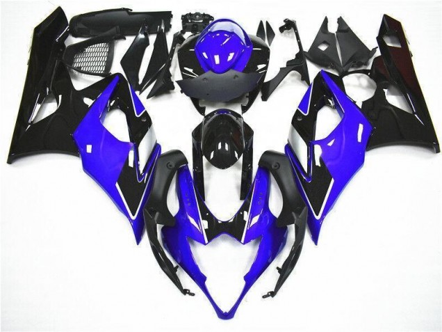 Blau Schwarz 05-06 Suzuki GSXR 1000 Motorrad Verkleidungen Blau Schwarz 05-06 Suzuki GSXR 1000 Motorrad Verkleidungen
