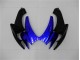 Blau Schwarz 06-07 Suzuki GSXR 600/750 Motorrad Verkleidung & Plastik Blau Schwarz 06-07 Suzuki GSXR 600/750 Motorrad Verkleidung & Plastik