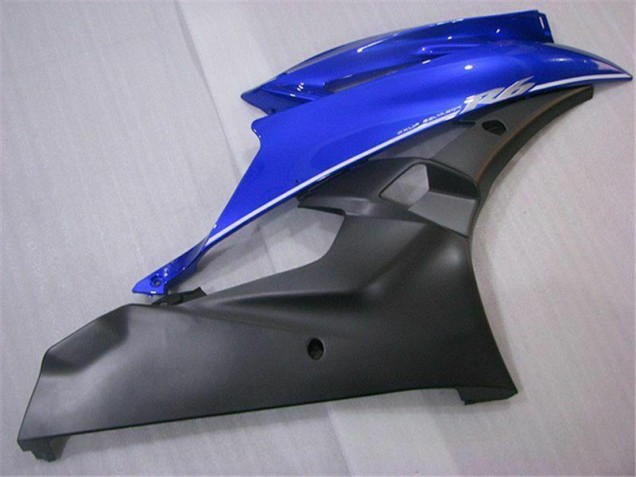 Blau Schwarz 06-07 Yamaha YZF R6 Motor Verkleidung Blau Schwarz 06-07 Yamaha YZF R6 Motor Verkleidung